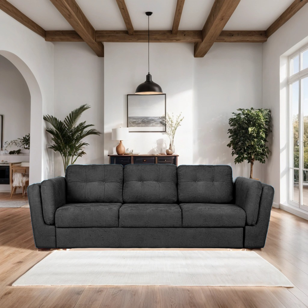 Canapea Extensibilă 3 locuri JAZZ, 250x105x90 cm Prestige Home