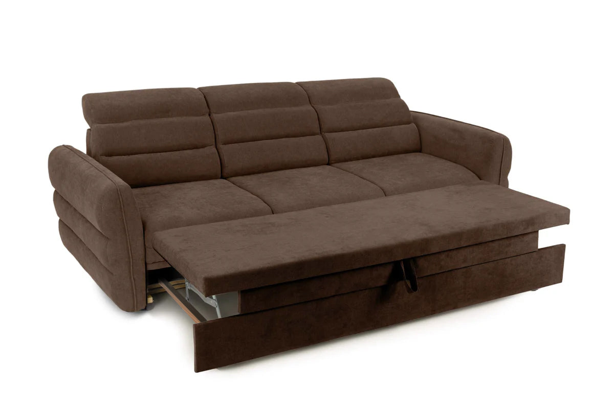 Canapea Extensibilă 3 locuri TENERIFE, cu tetiere reglabile, 230x95x100 cm Prestige Home