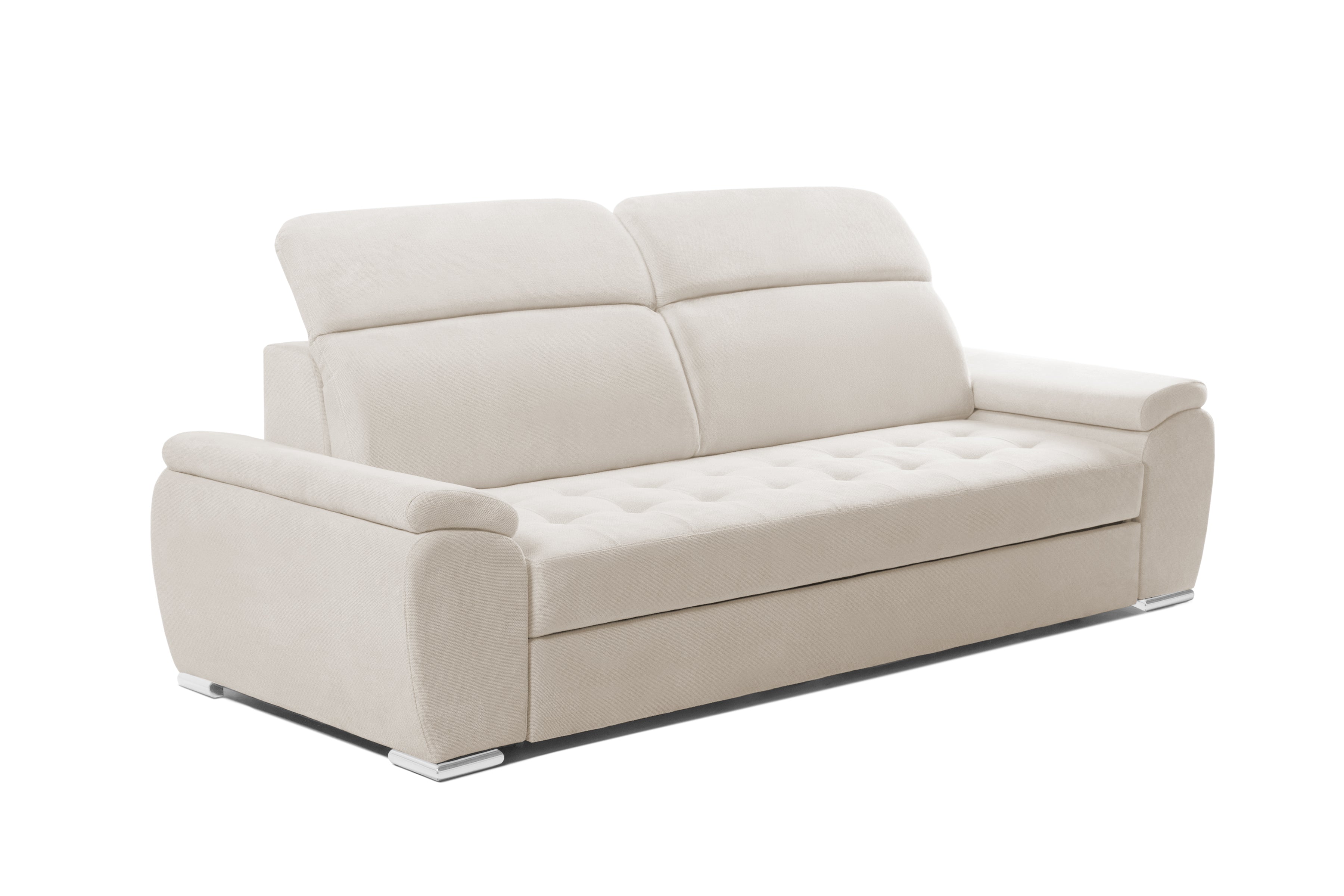 Canapea Extensibilă 3 locuri TRENDY, cu tetiere reglabile, 250x95x105 cm Prestige Home