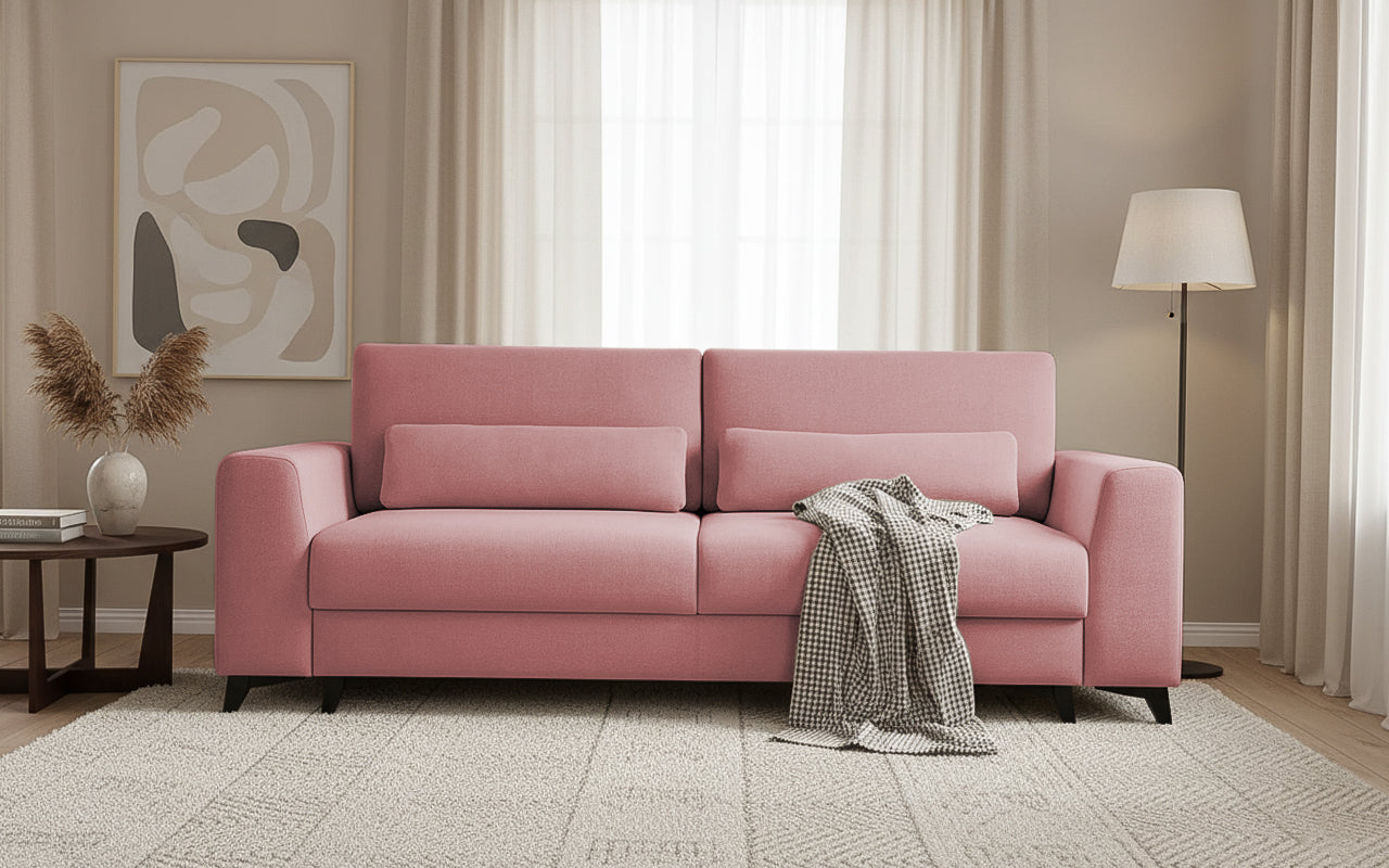 Canapea Extensibilă 3 locuri TIVOLI, cu ladă depozitare, 240x105x95 cm Prestige Home