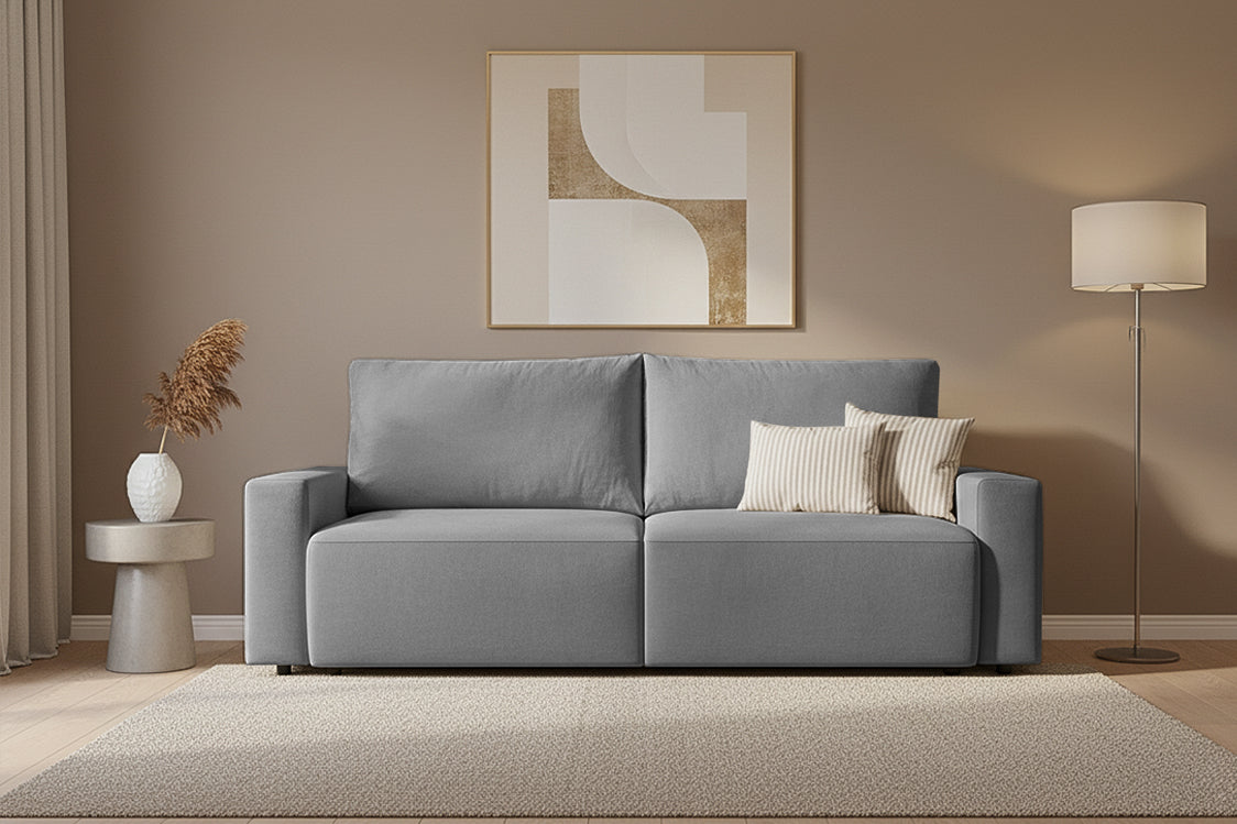 Canapea Extensibilă 3 locuri KENZO, cu ladă depozitare, 235x100x93 cm Prestige Home