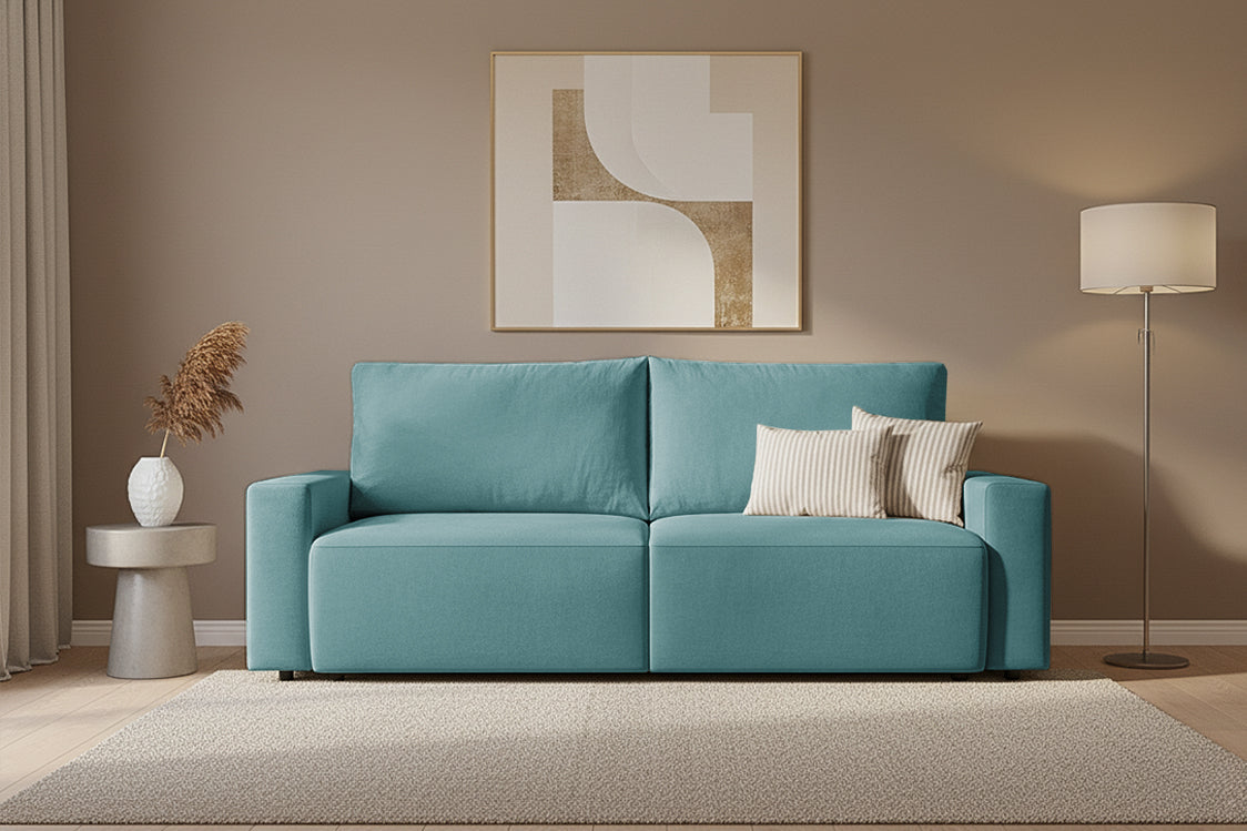 Canapea Extensibilă 3 locuri KENZO, cu ladă depozitare, 235x100x93 cm Prestige Home
