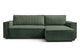 Colțar Extensibil CLOUD, cu ladă de depozitare, șezlong interschimbabil, 275x145x85 cm