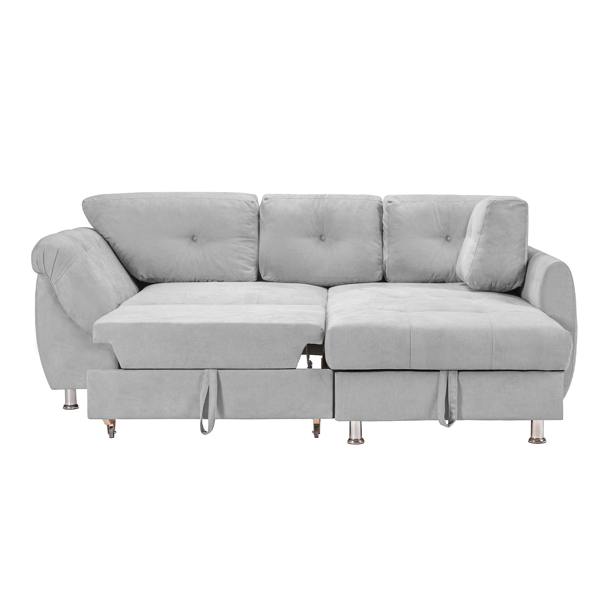 Colțar Extensibil MERLIN, cu lada depozitare, variante stânga/dreapta, 230 x 190 x 93 cm Prestige Home