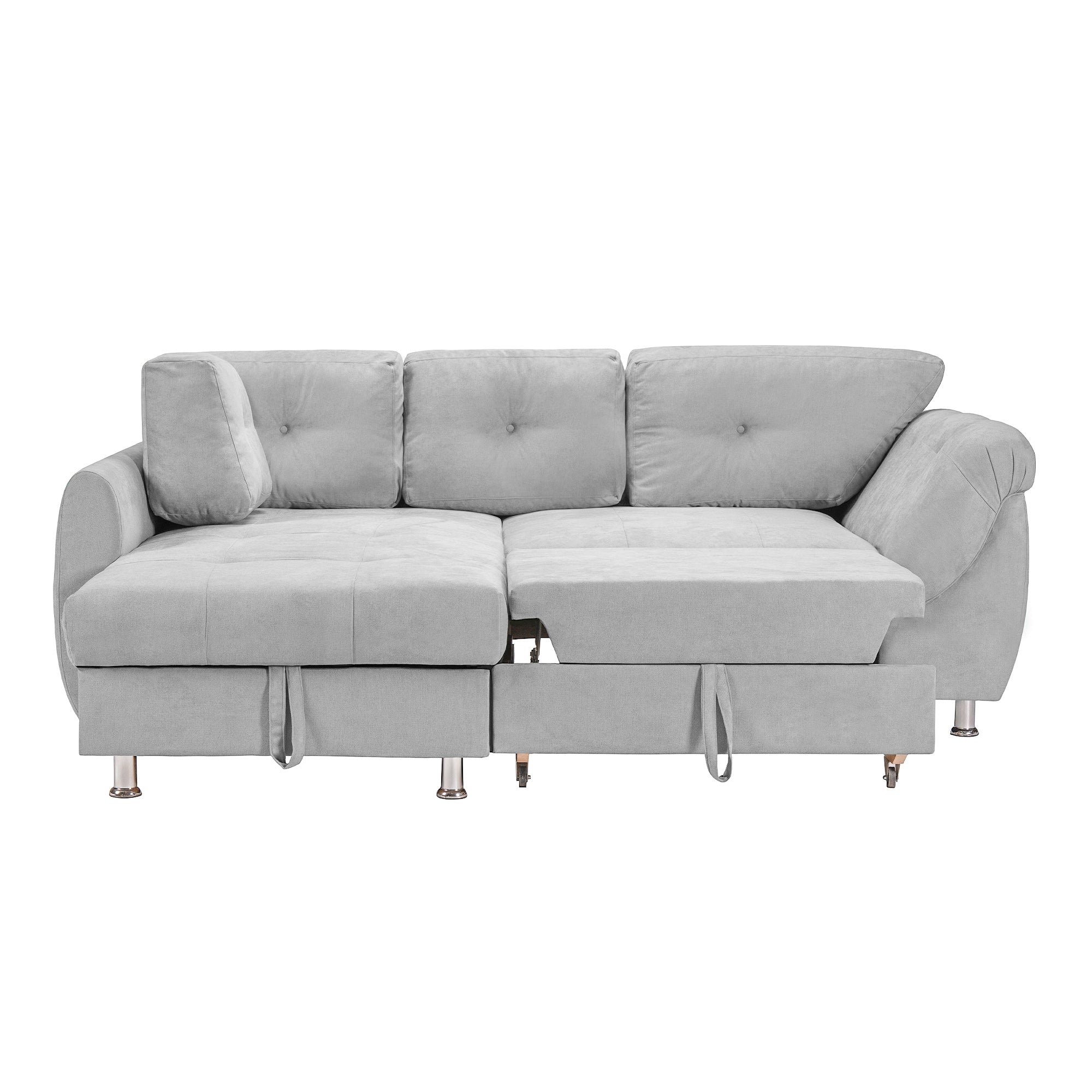 Colțar Extensibil MERLIN, cu lada depozitare, variante stânga/dreapta, 230 x 190 x 93 cm Prestige Home
