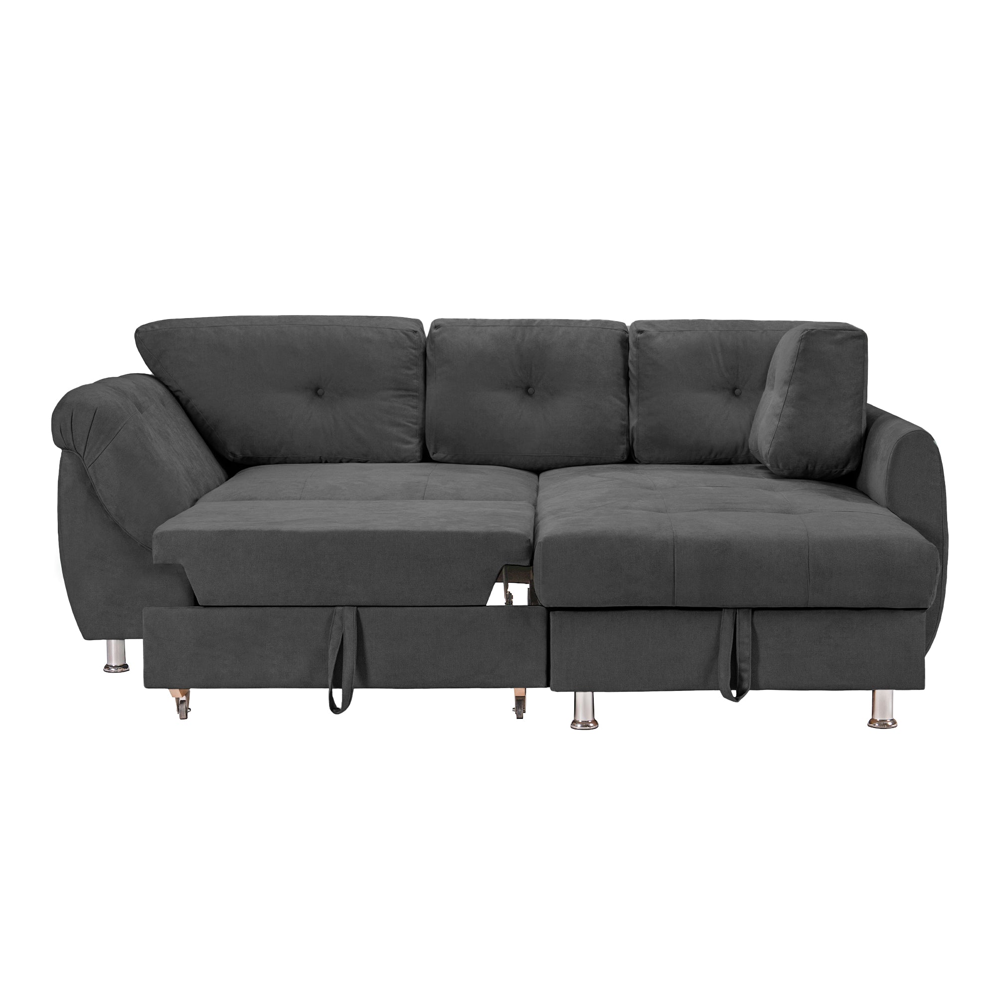 Colțar Extensibil MERLIN, cu lada depozitare, variante stânga/dreapta, 230 x 190 x 93 cm Prestige Home