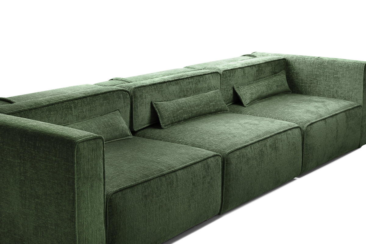 Canapea Extensibilă 5 locuri ZANETTO, cu 3 lăzi depozitare, 340x103x70 cm Prestige Home