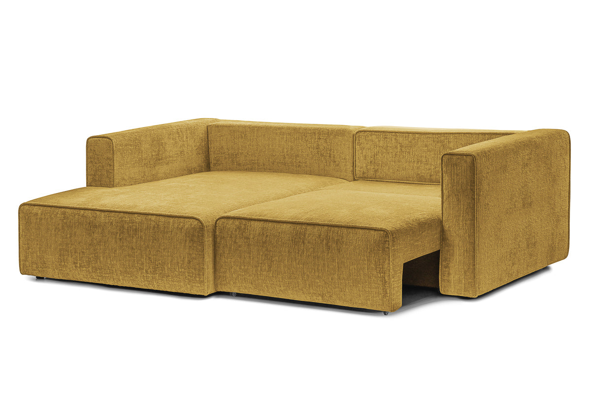 Colțar Extensibil 3 locuri ZANETTO, cu ladă de depozitare, 240x157x70 cm Prestige Home