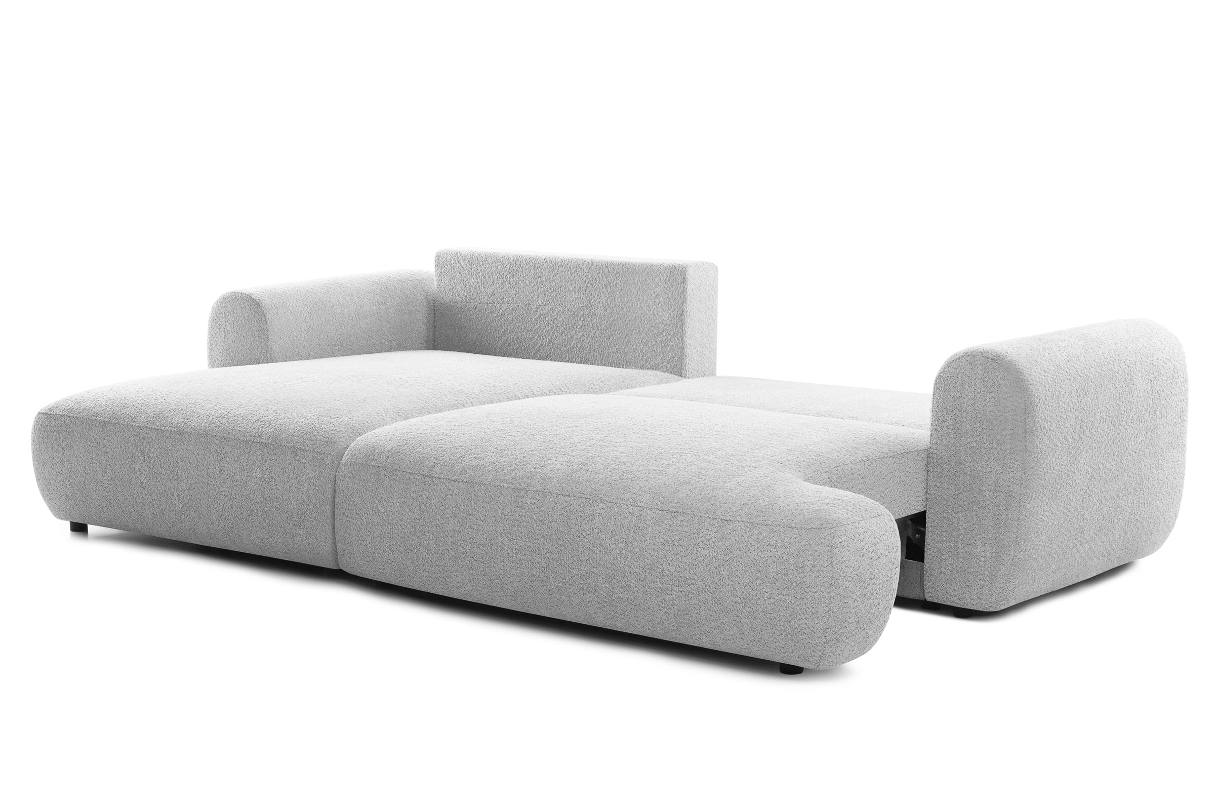 Colțar Extensibil 3 locuri NOA, cu ladă de depozitare, 270x155x80 cm Prestige Home