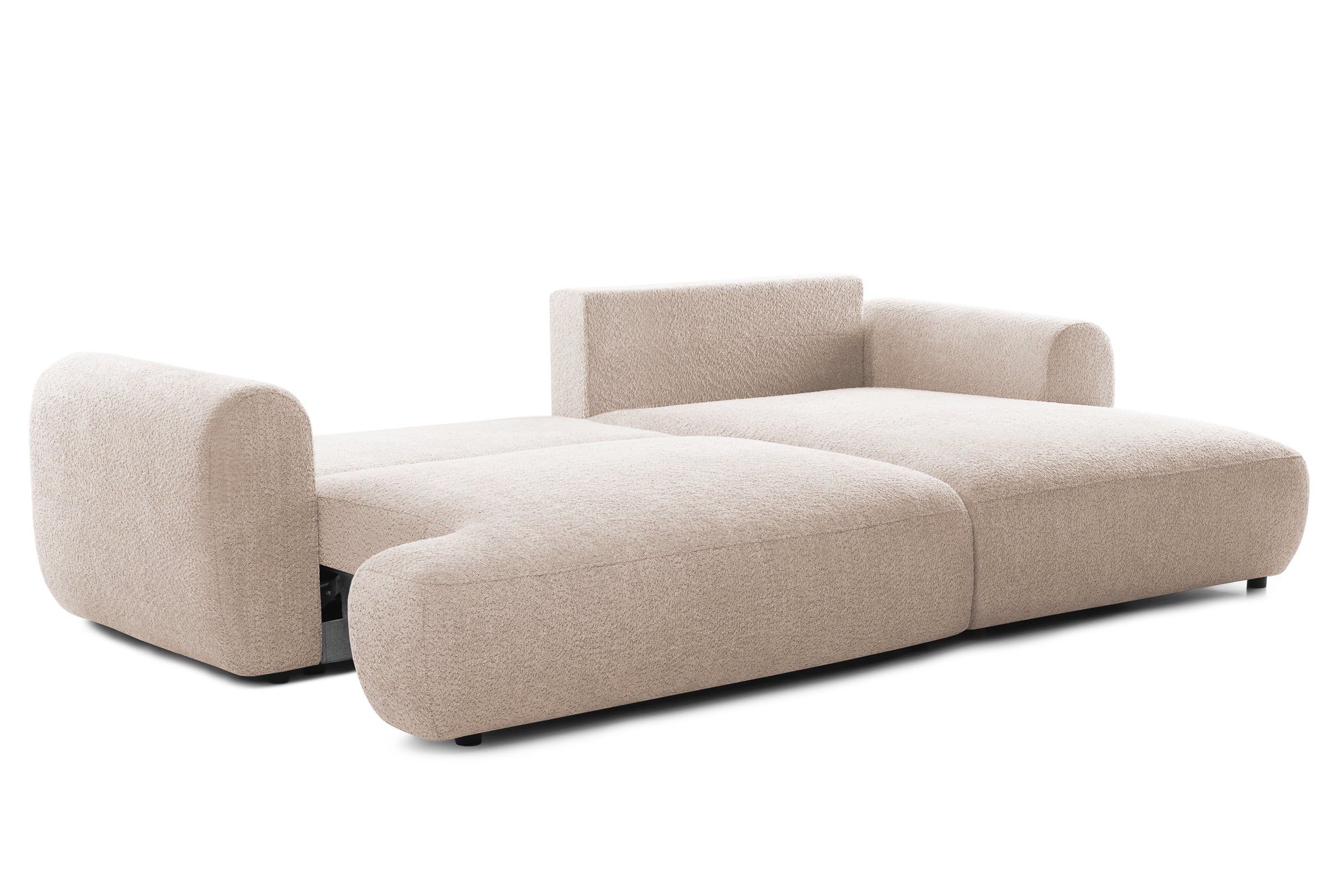 Colțar Extensibil 3 locuri NOA, cu ladă de depozitare, 270x155x80 cm Prestige Home