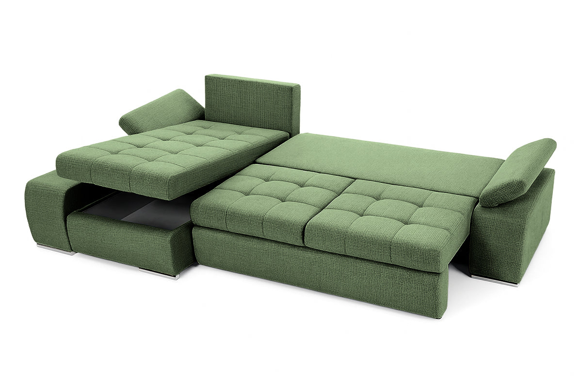 Colțar Extensibil VENETIA, cu ladă de depozitare, variante stânga/dreapta 290x170x80 cm Prestige Home