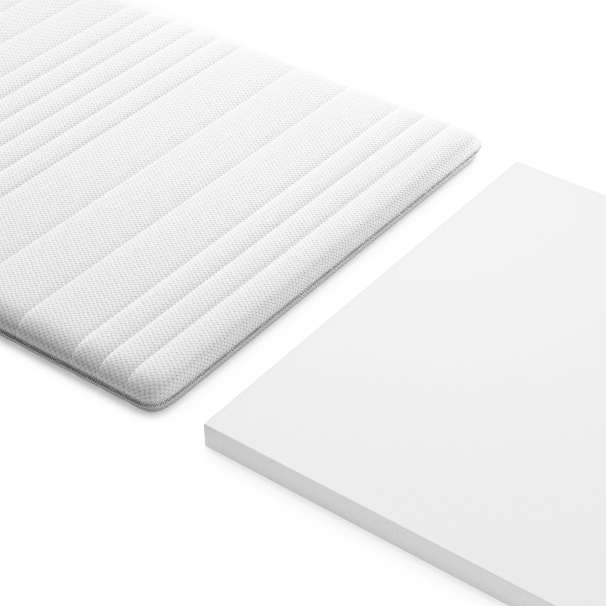 Topper saltea Classic, cu spumă poliuretanică, husă antialergică și lavabilă, Grosime: 5 cm  - Prestige Home 