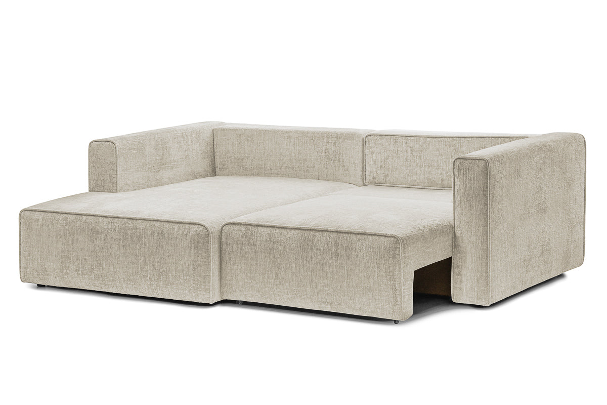 Colțar Extensibil 3 locuri ZANETTO, cu ladă de depozitare, 240x157x70 cm Prestige Home