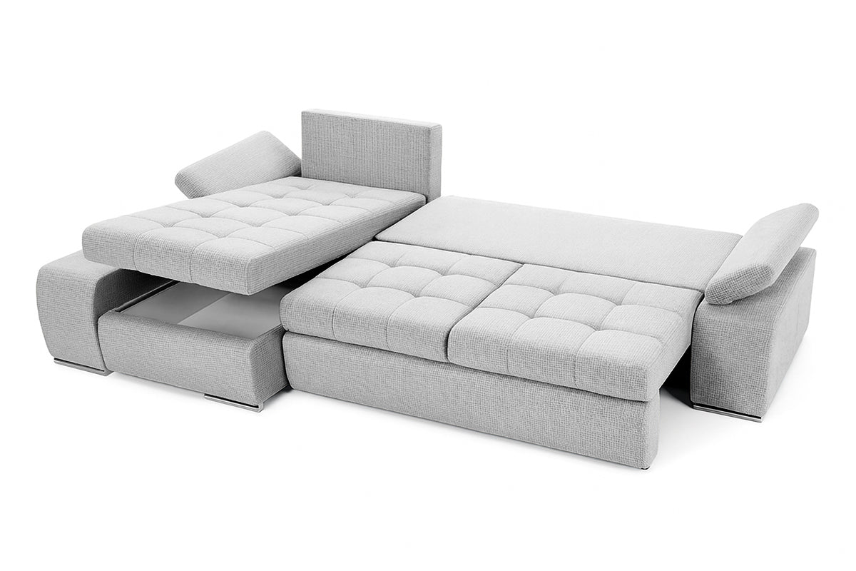 Colțar Extensibil VENETIA, cu ladă de depozitare, variante stânga/dreapta 290x170x80 cm Prestige Home
