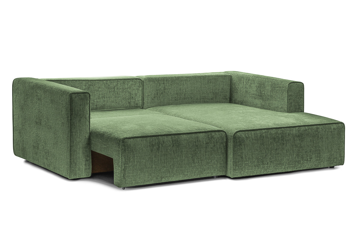 Colțar Extensibil 3 locuri ZANETTO, cu ladă de depozitare, 240x157x70 cm Prestige Home