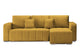 Colțar Extensibil DIEGO, cu lada depozitare, sezlong interschimbabil, 240x147x85cm Galben-Olive-Whisper Dreapta Prestige