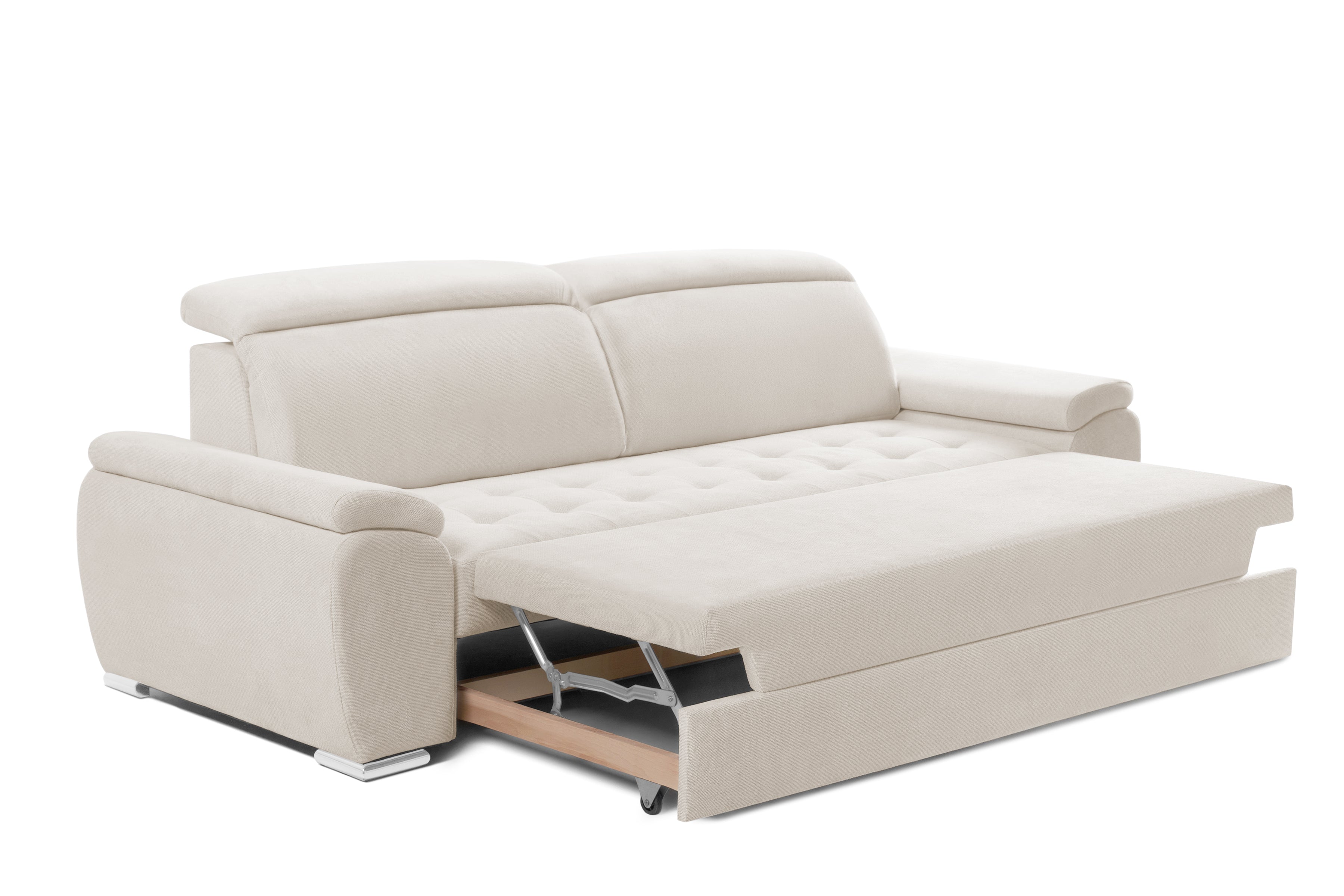 Canapea Extensibilă 3 locuri TRENDY, cu tetiere reglabile, 250x95x105 cm Prestige Home