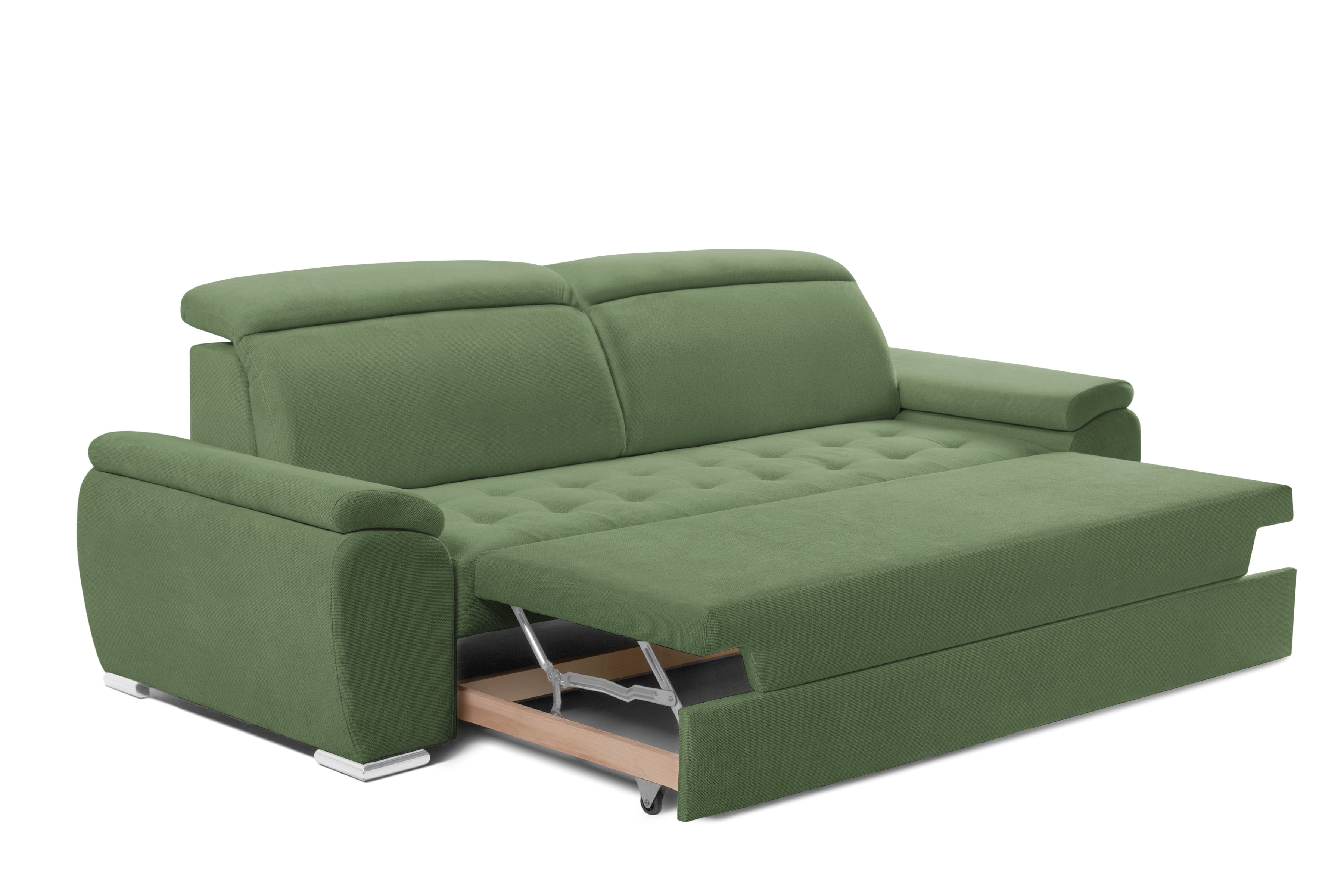 Canapea Extensibilă 3 locuri TRENDY, cu tetiere reglabile, 250x95x105 cm Prestige Home