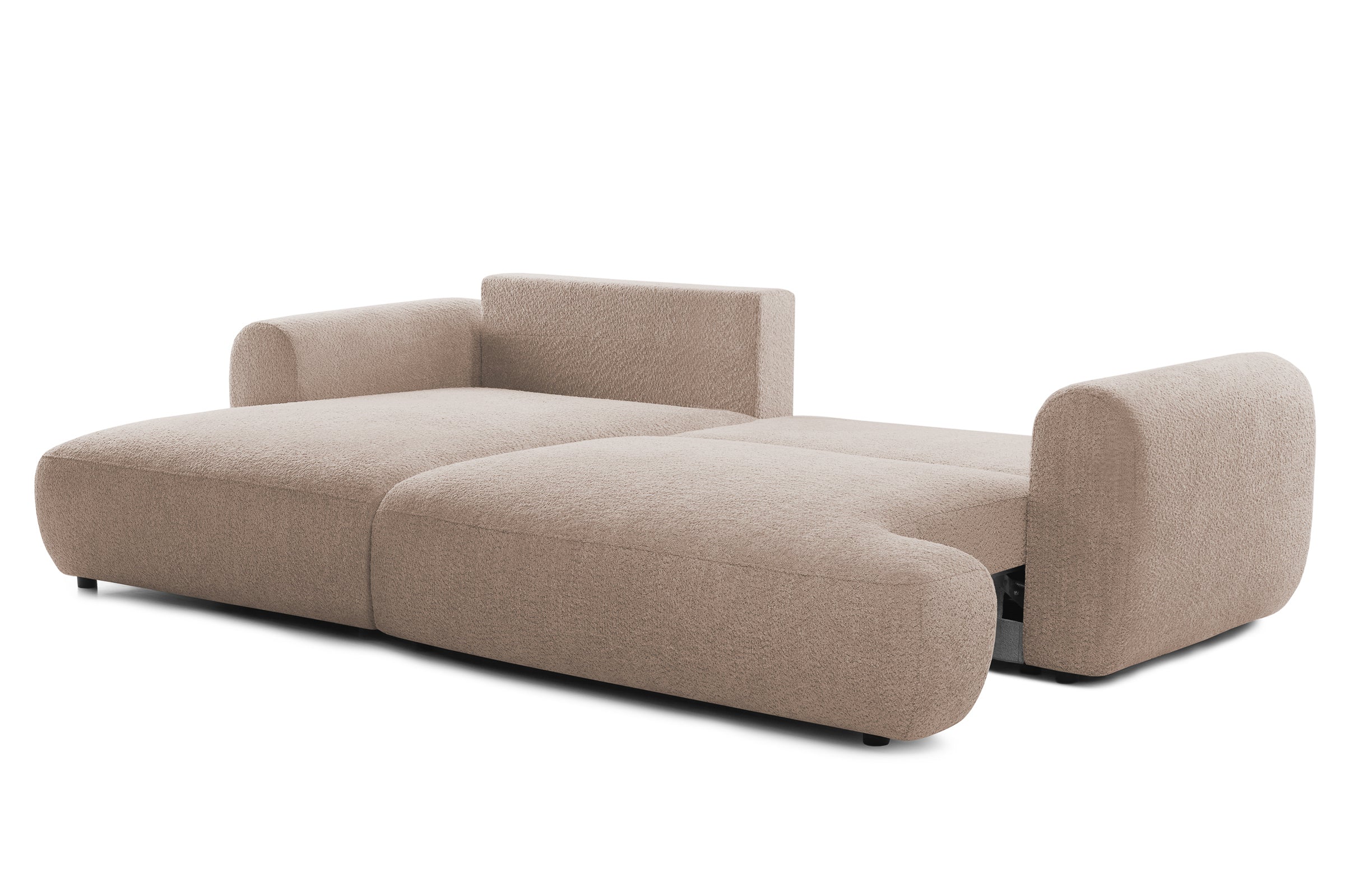 Colțar Extensibil 3 locuri NOA, cu ladă de depozitare, 270x155x80 cm Prestige Home