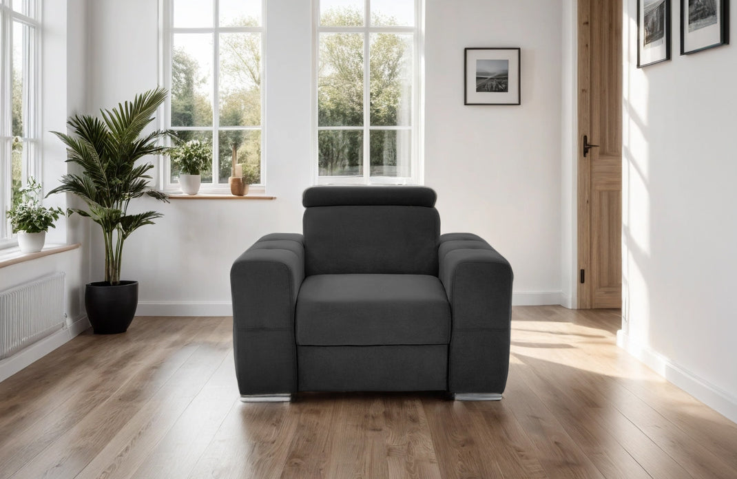Fotoliu BELLAGIO, cu Tetier reglabil 105x96x86 cm Prestige Home