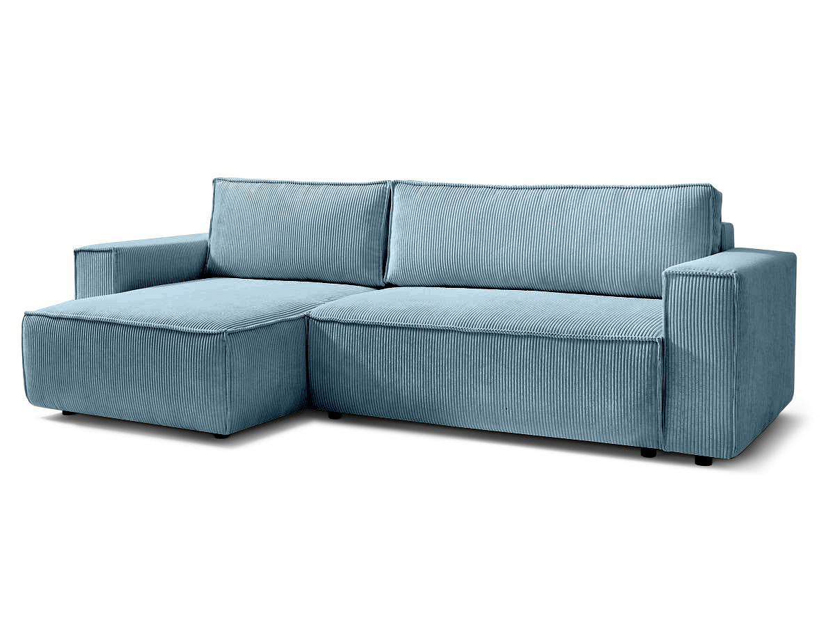 Colțar Extensibil CLOUD, cu ladă de depozitare, șezlong interschimbabil, 275x145x85 cm Prestige Home