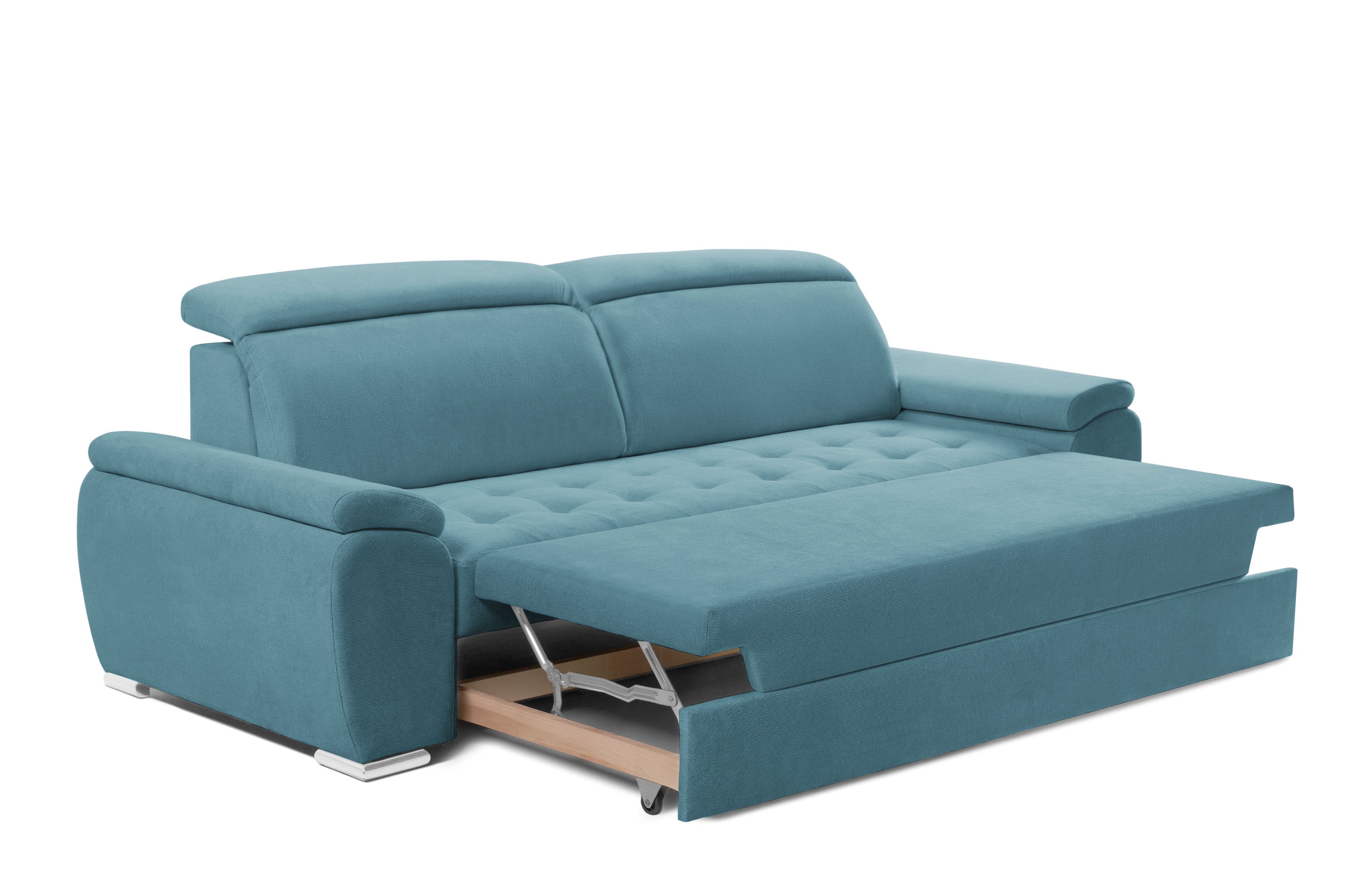 Canapea Extensibilă 3 locuri TRENDY, cu tetiere reglabile, 250x95x105 cm Prestige Home