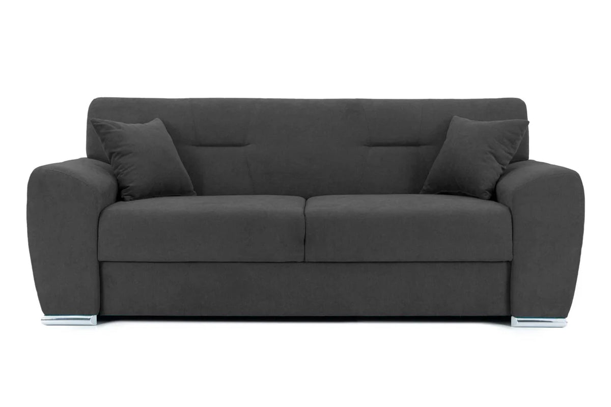 Canapea Fixă 2 locuri ASTORIA, 204x97x85 cm Gri-Inchis-Enjoy Prestige Home