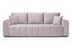 Canapea Extensibilă 3 locuri DIEGO, cu ladă de depozitare, 230x92x90 cm
