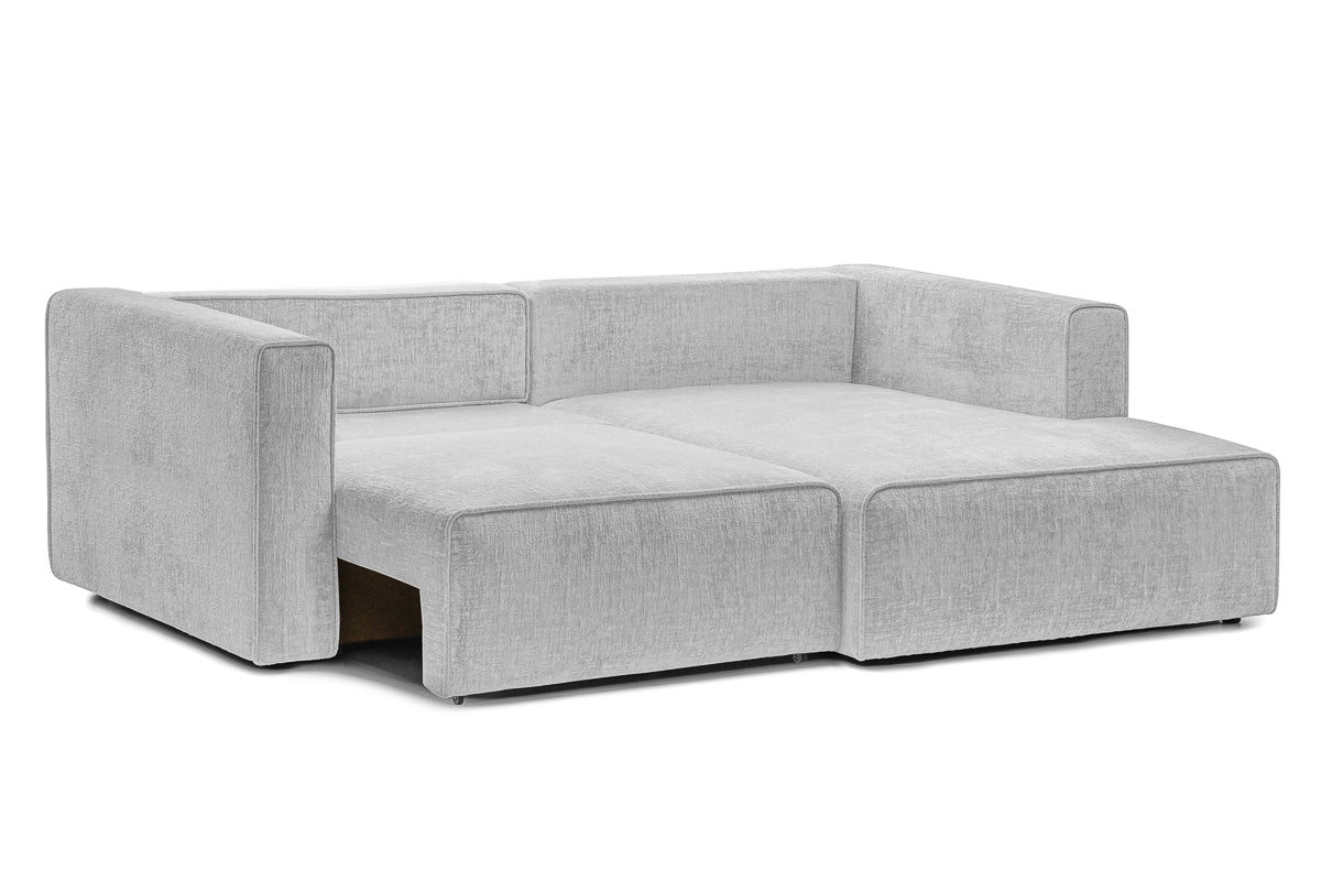 Colțar Extensibil 3 locuri ZANETTO, cu ladă de depozitare, 240x157x70 cm Prestige Home