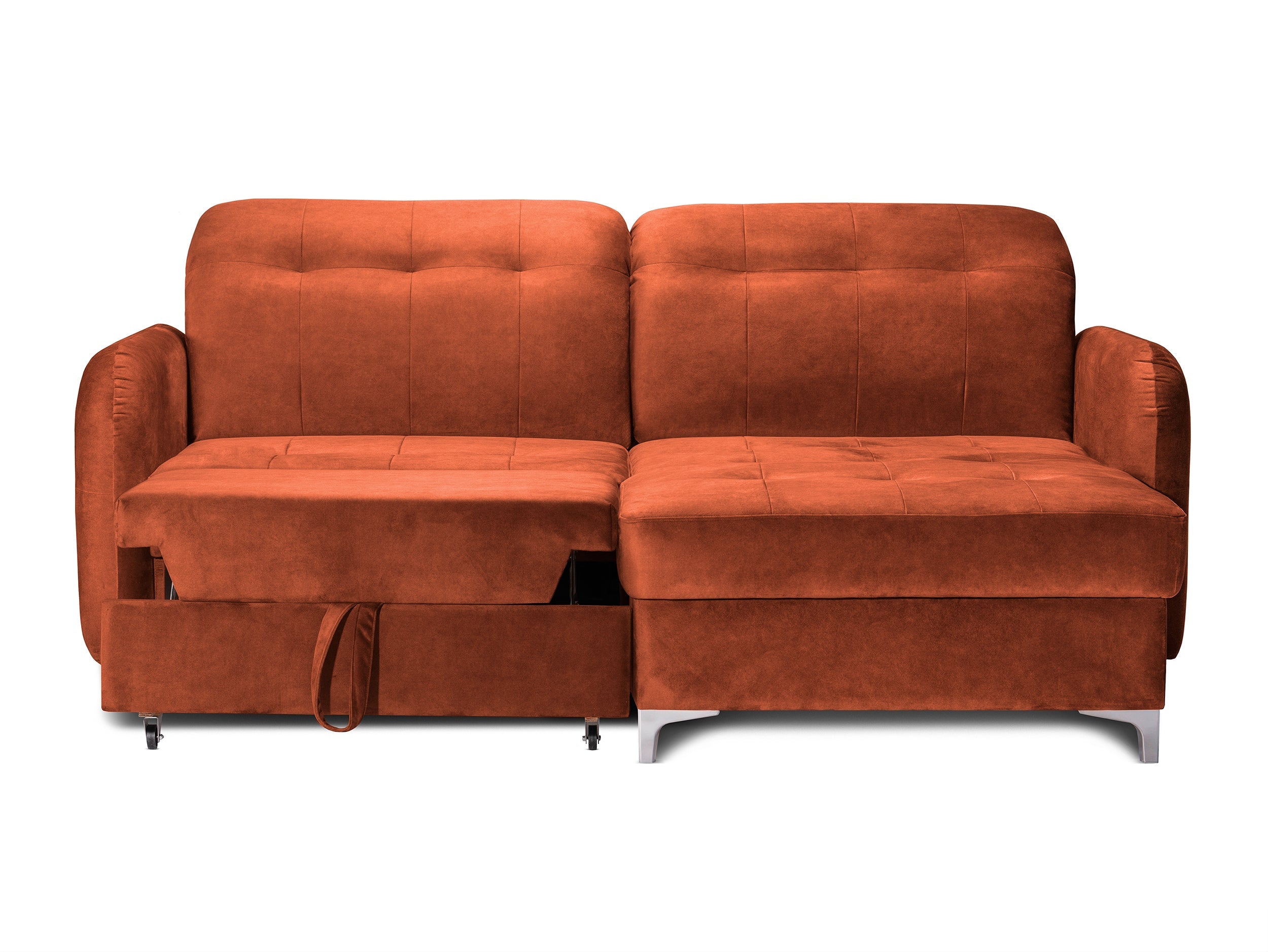 Colțar Extensibil STUDIO, cu lada depozitare, cu tetiere reglabile, 220 x 160 x 105 cm Prestige Home