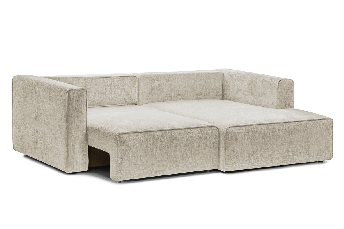 Colțar Extensibil 3 locuri ZANETTO, cu ladă de depozitare, 240x157x70 cm Prestige Home