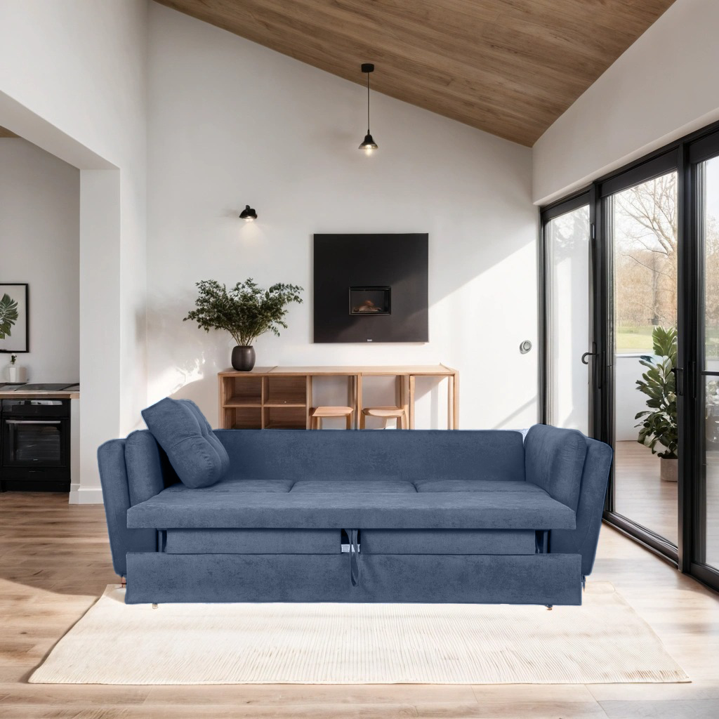 Canapea Extensibilă 3 locuri JAZZ, 250x105x90 cm Prestige Home