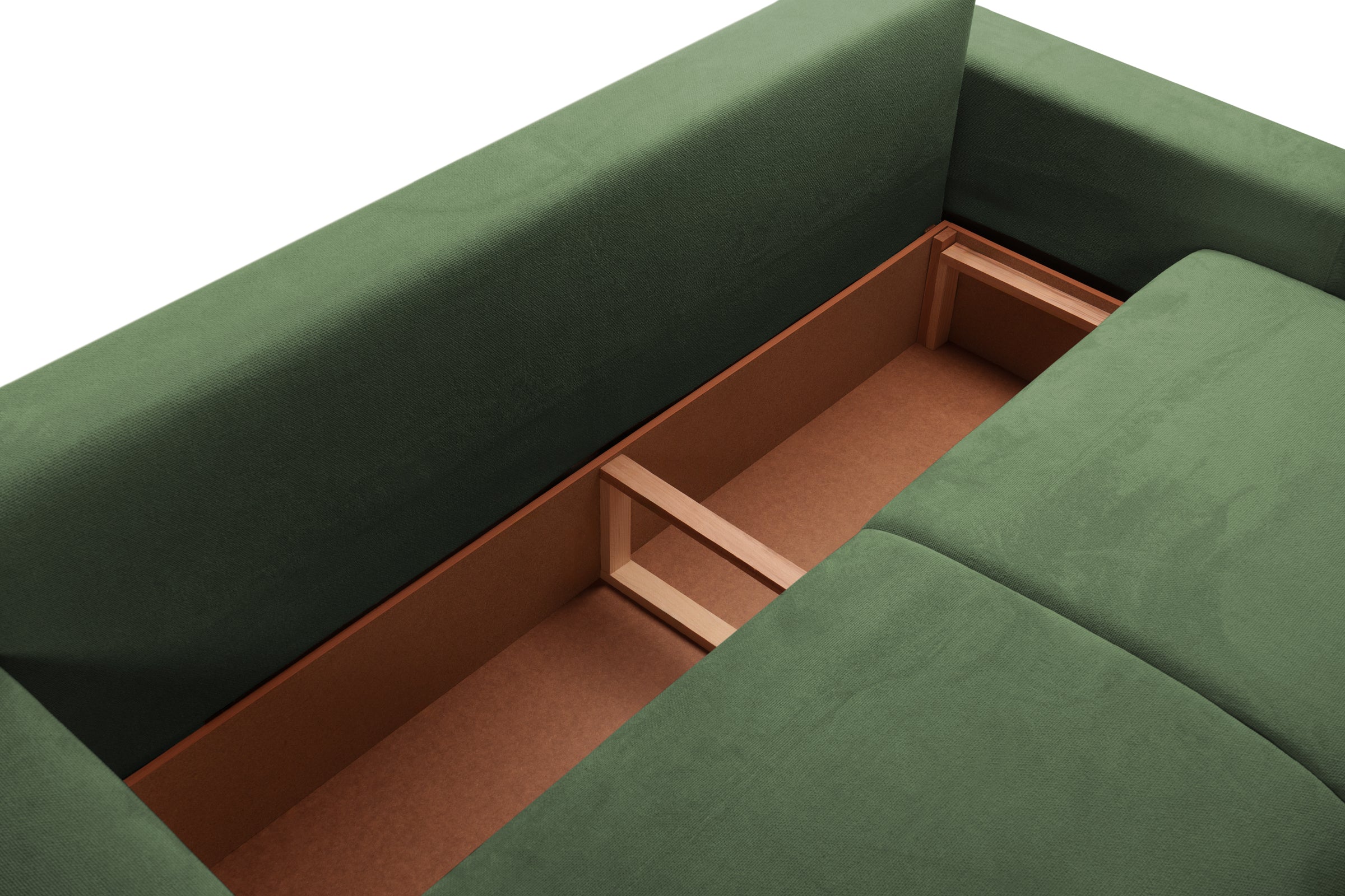 Canapea Extensibilă 3 locuri KENZO, cu ladă depozitare, 235x100x93 cm Prestige Home