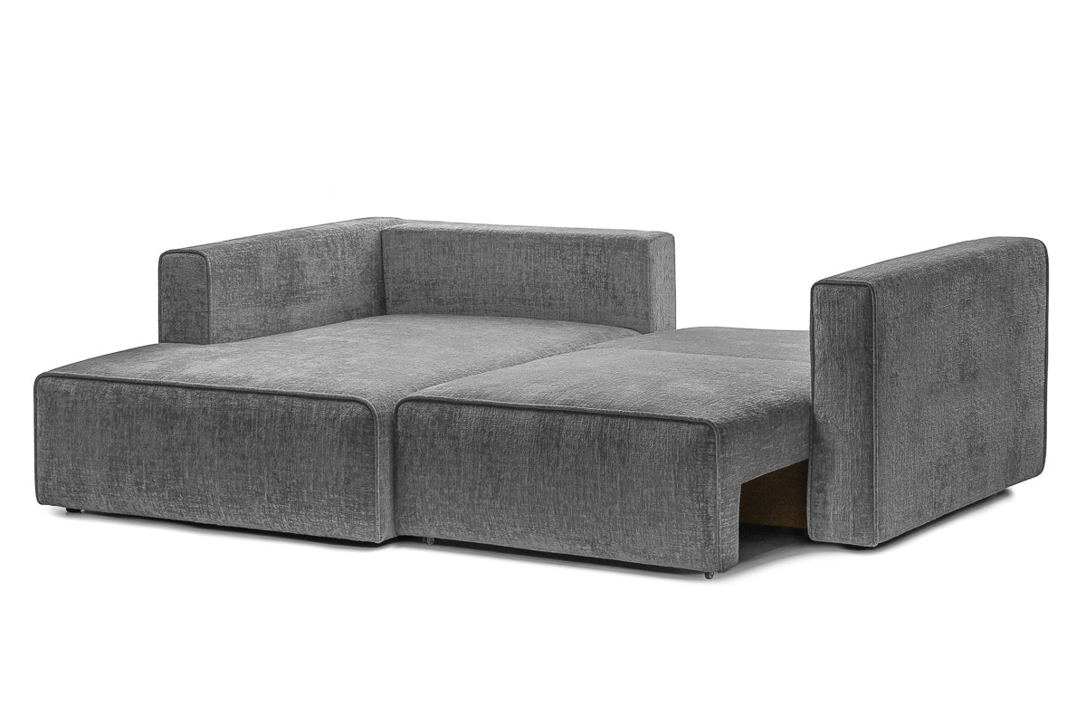Colțar Extensibil 3 locuri ZANETTO, cu ladă de depozitare, 240x157x70 cm Prestige Home