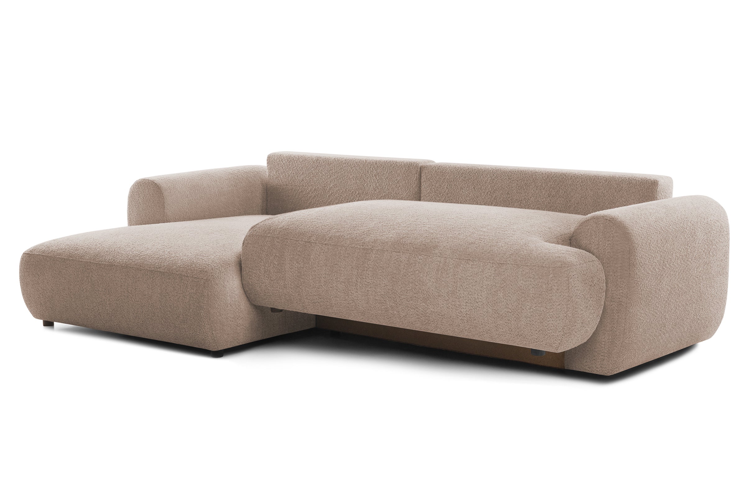Colțar Extensibil 3 locuri NOA, cu ladă de depozitare, 270x155x80 cm Prestige Home