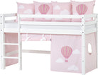 Pat mansardat copii Ballon 70x160 cm, pin FSC Arboteca