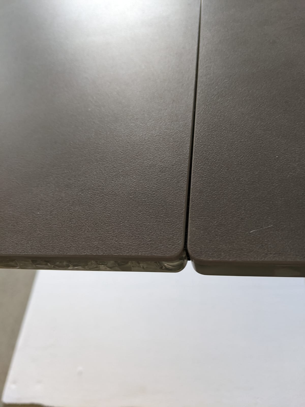 Masă extensibilă Nagano 160–240 cm, blat ceramic antracit Arboteca