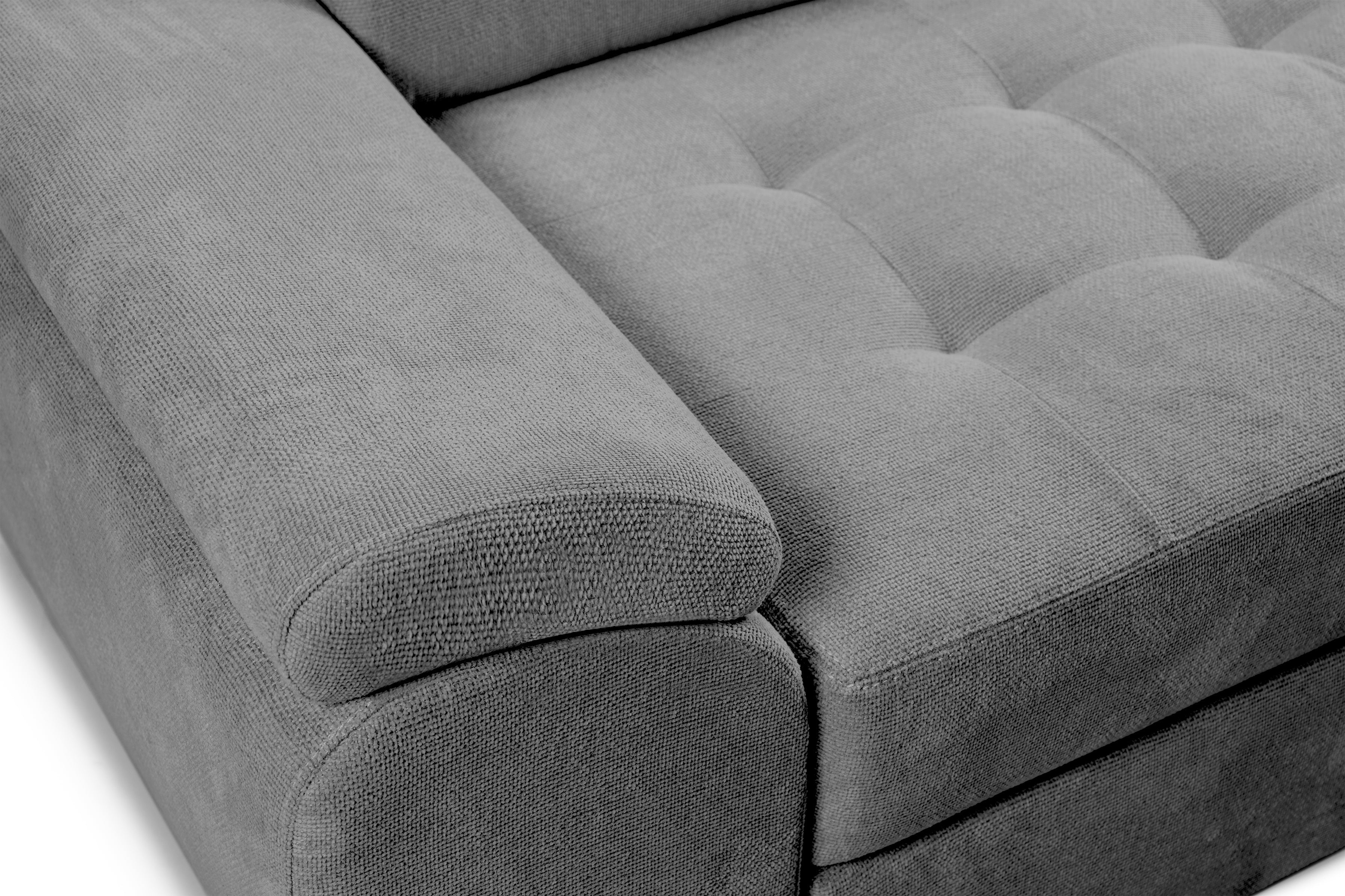 Canapea Extensibilă 3 locuri TRENDY, cu tetiere reglabile, 250x95x105 cm Prestige Home