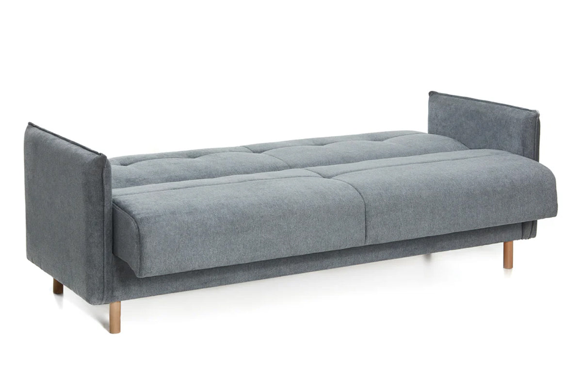 Canapea Extensibila 3 locuri Stone, cu lada de depozitare, 210x70x98 cm- Prestigehome.ro - Canapea - Prestige - #color_aston-Gri