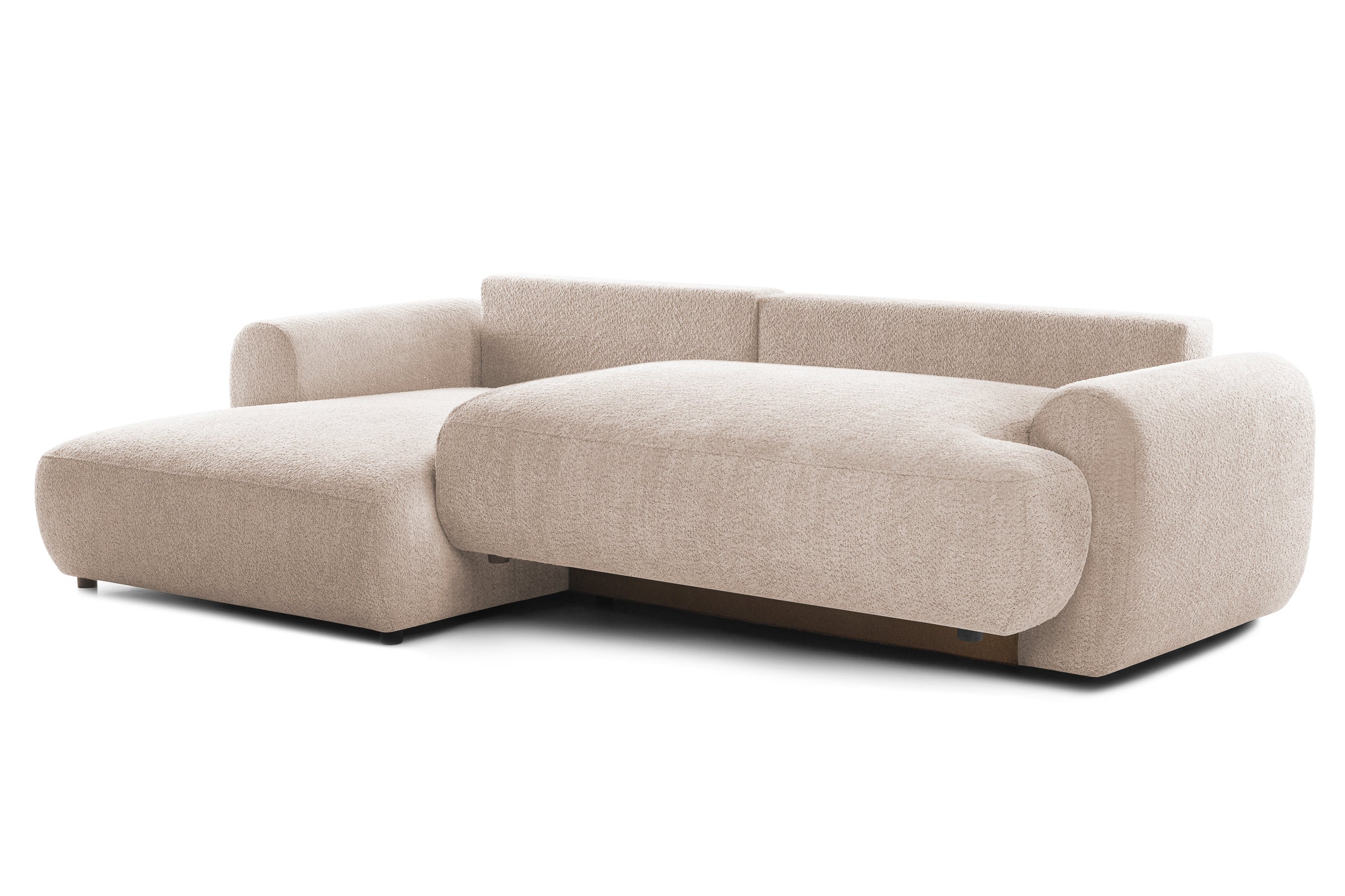 Colțar Extensibil 3 locuri NOA, cu ladă de depozitare, 270x155x80 cm Prestige Home