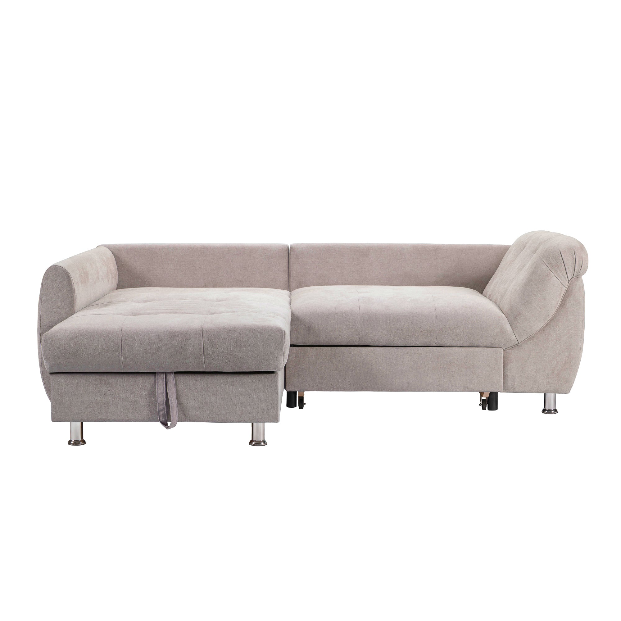 Colțar Extensibil MERLIN, cu lada depozitare, variante stânga/dreapta, 230 x 190 x 93 cm Prestige Home