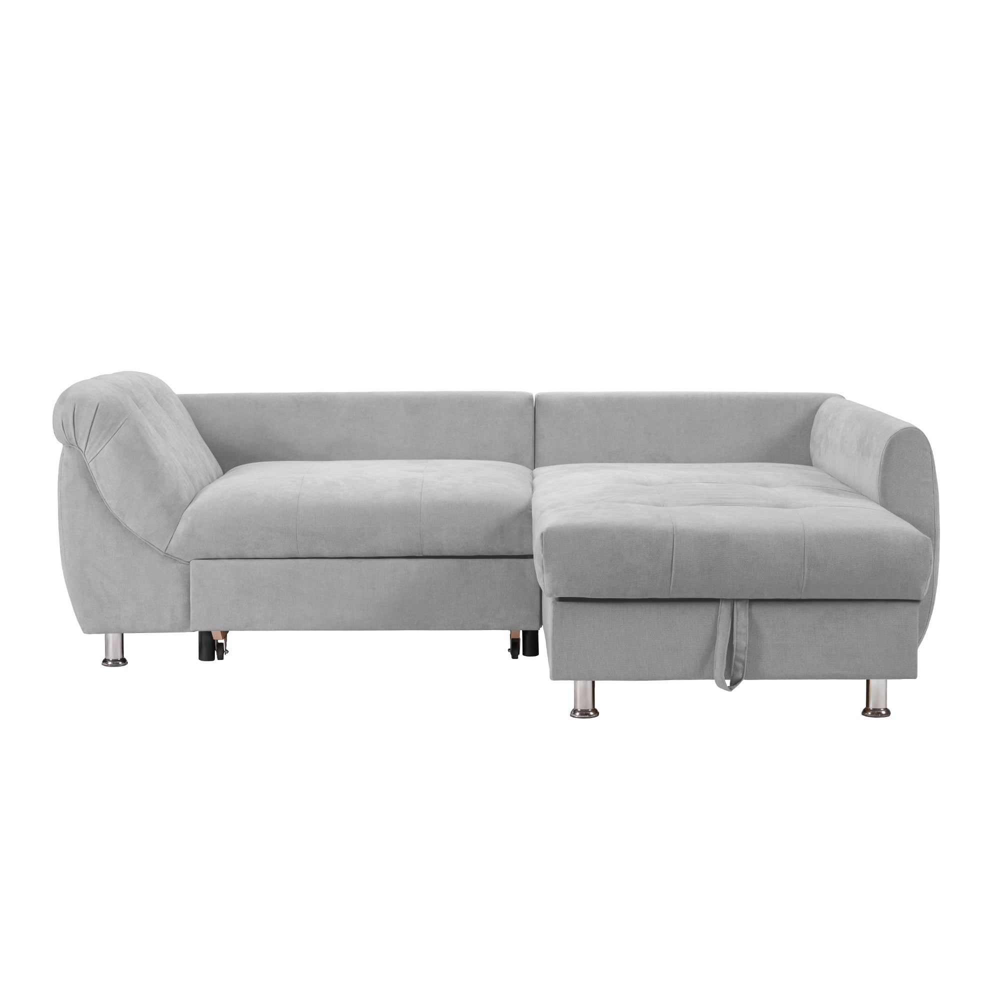 Colțar Extensibil MERLIN, cu lada depozitare, variante stânga/dreapta, 230 x 190 x 93 cm Prestige Home