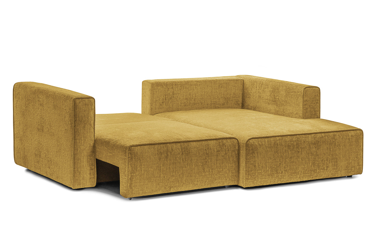 Colțar Extensibil 3 locuri ZANETTO, cu ladă de depozitare, 240x157x70 cm Prestige Home