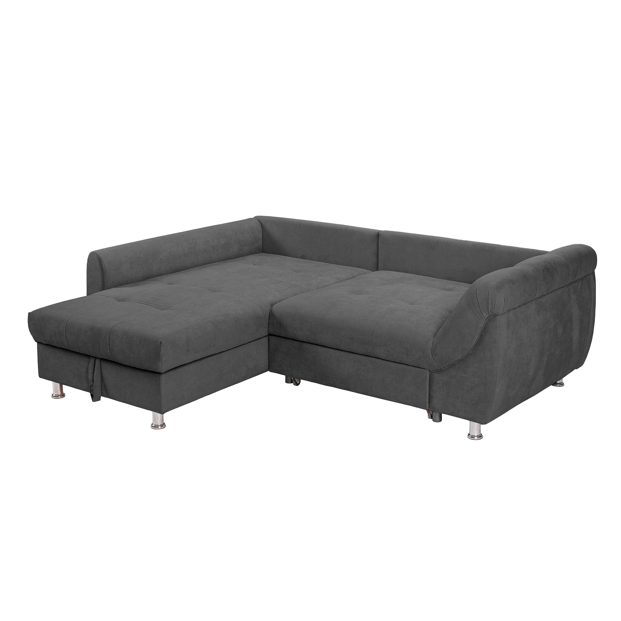 Colțar Extensibil MERLIN, cu lada depozitare, variante stânga/dreapta, 230 x 190 x 93 cm Prestige Home