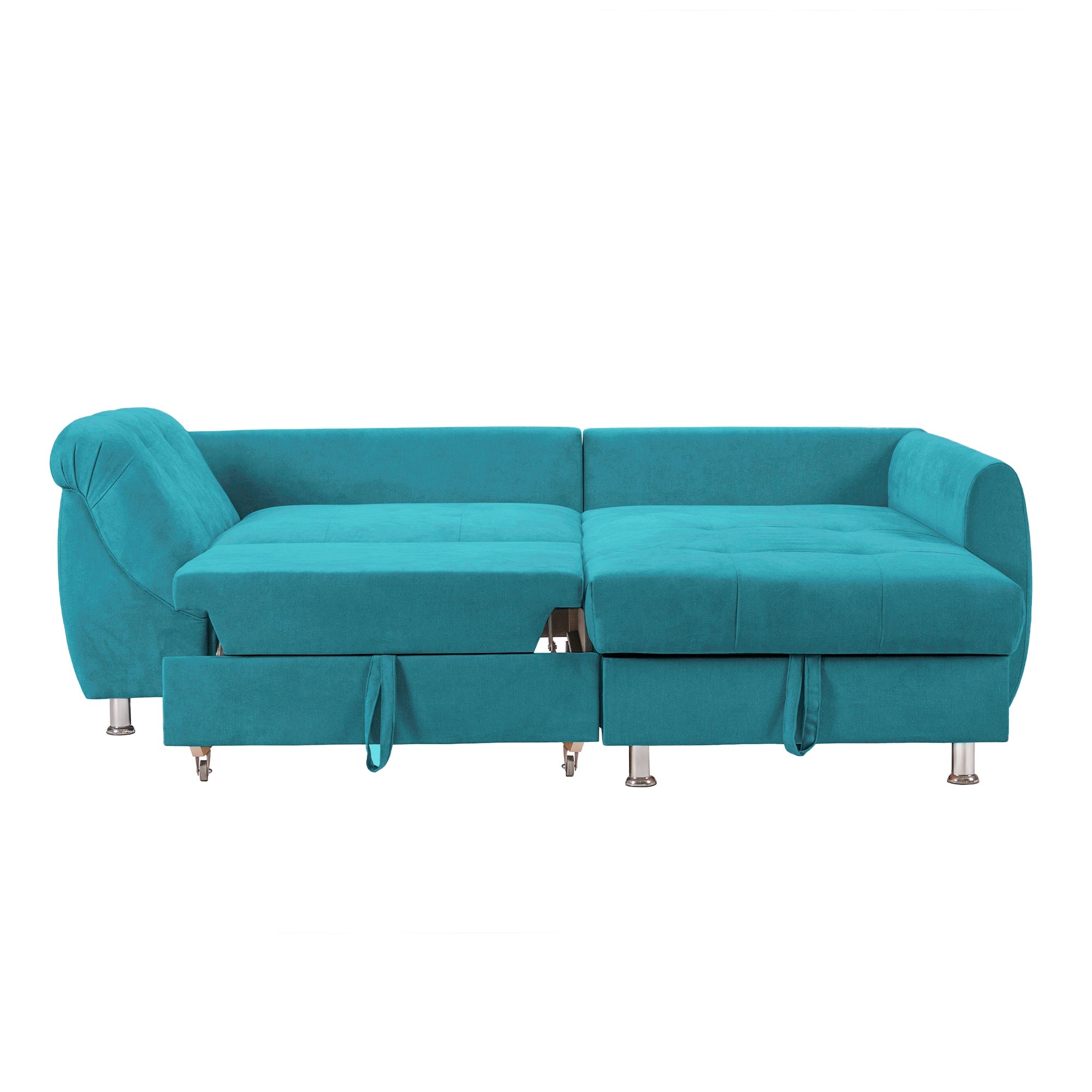 Colțar Extensibil MERLIN, cu lada depozitare, variante stânga/dreapta, 230 x 190 x 93 cm Prestige Home
