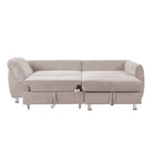 Coltar Extensibil MERLIN, cu lada depozitare, 230 x 190 x 93 cm, Prestigehome, #color_Gri-Taupe-Enjoy
