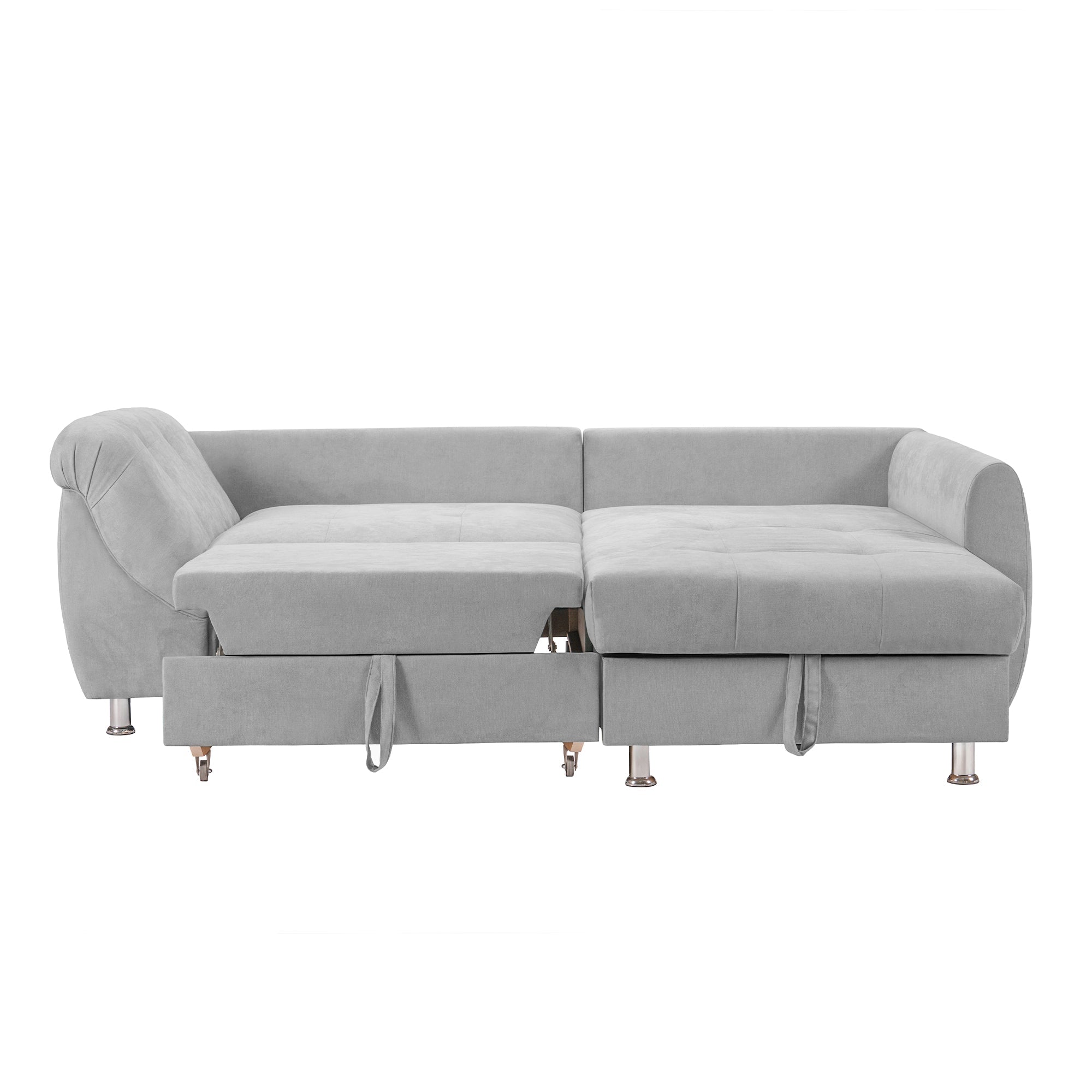 Colțar Extensibil MERLIN, cu lada depozitare, variante stânga/dreapta, 230 x 190 x 93 cm Prestige Home