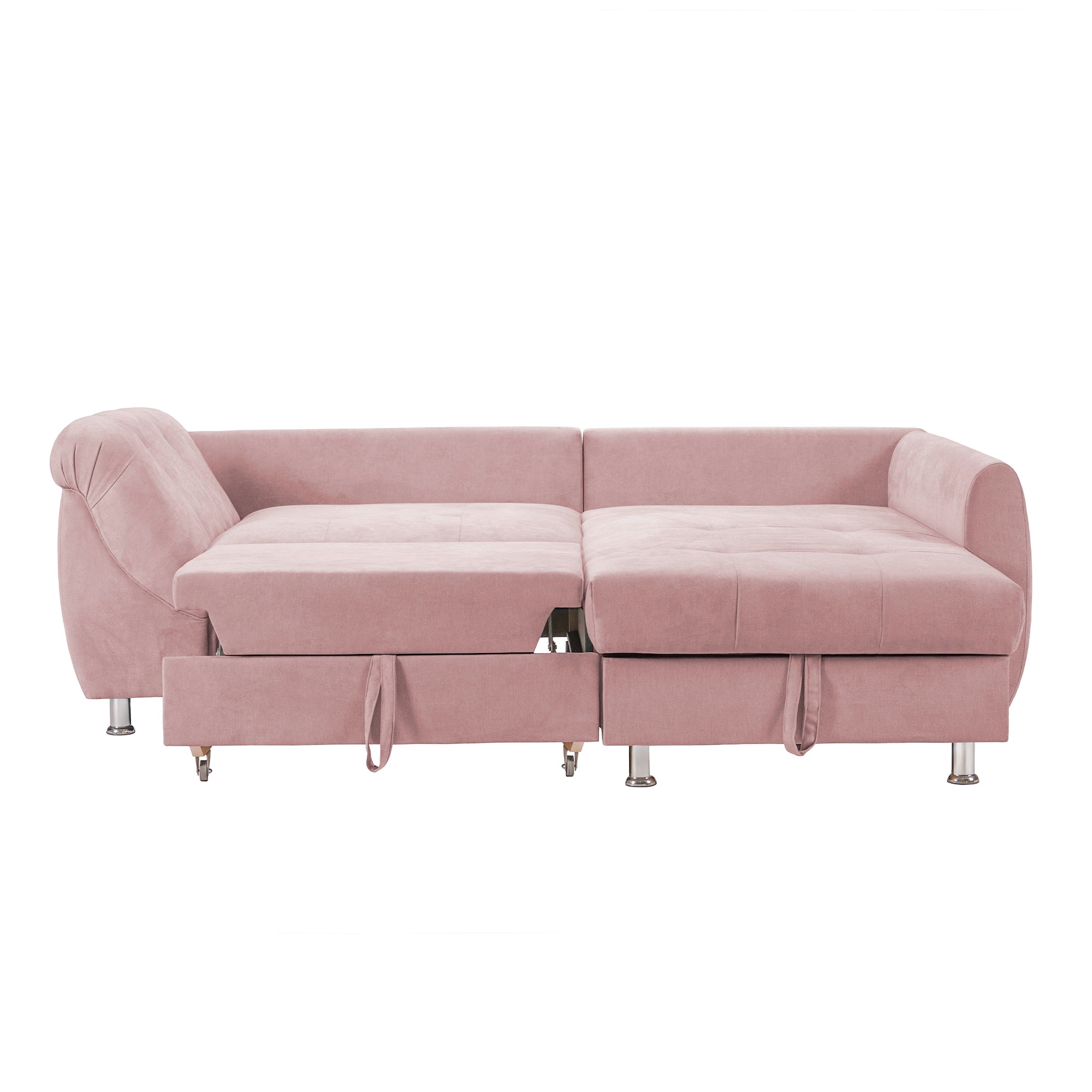 Colțar Extensibil MERLIN, cu lada depozitare, variante stânga/dreapta, 230 x 190 x 93 cm Prestige Home