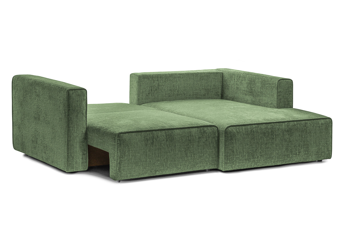Colțar Extensibil 3 locuri ZANETTO, cu ladă de depozitare, 240x157x70 cm Prestige Home