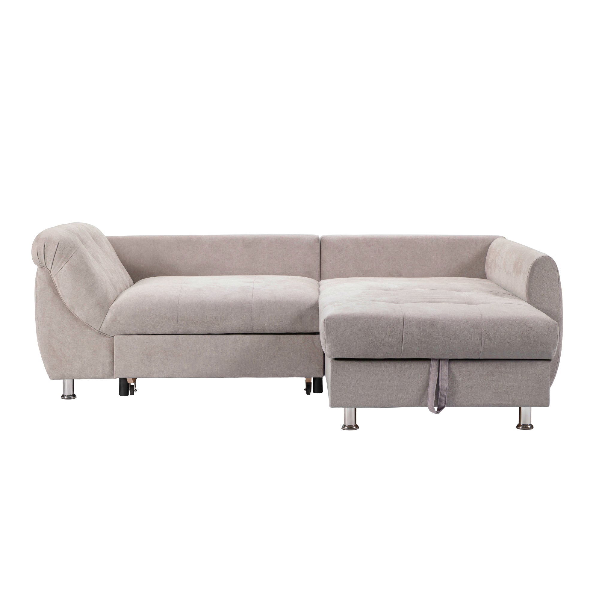 Colțar Extensibil MERLIN, cu lada depozitare, variante stânga/dreapta, 230 x 190 x 93 cm Prestige Home